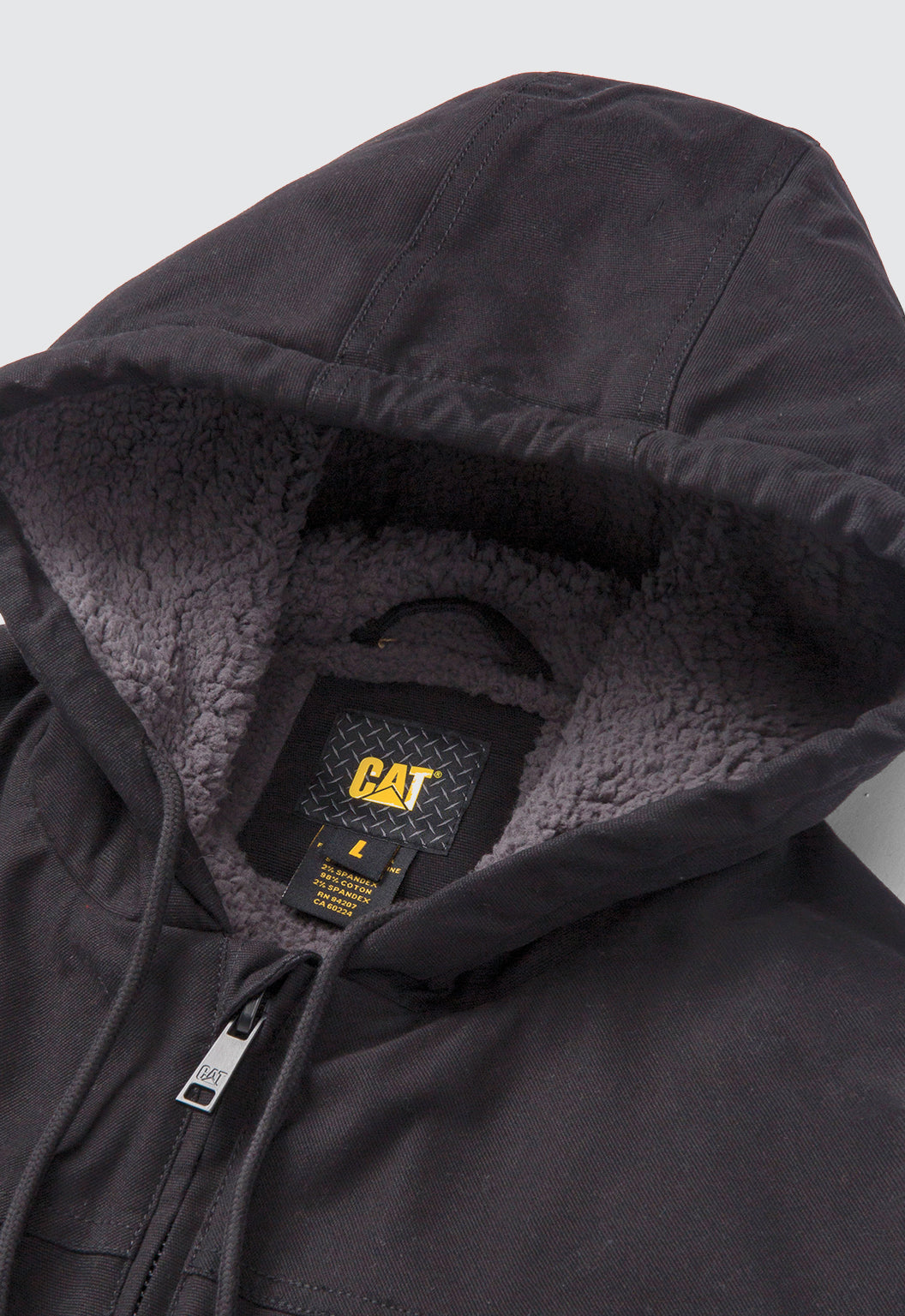 Hooded Sherpa Lined Jacket