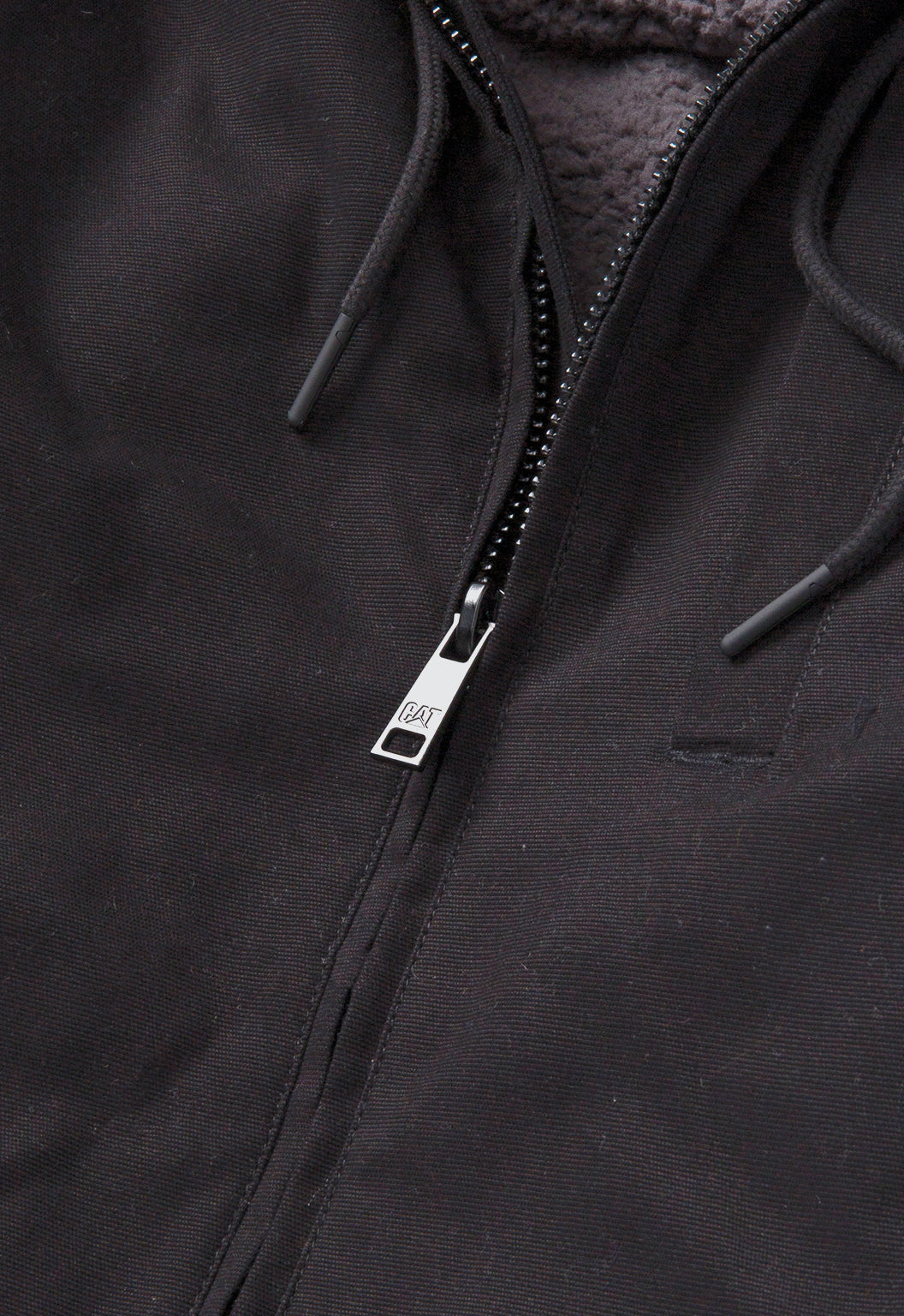 Hooded Sherpa Lined Jacket