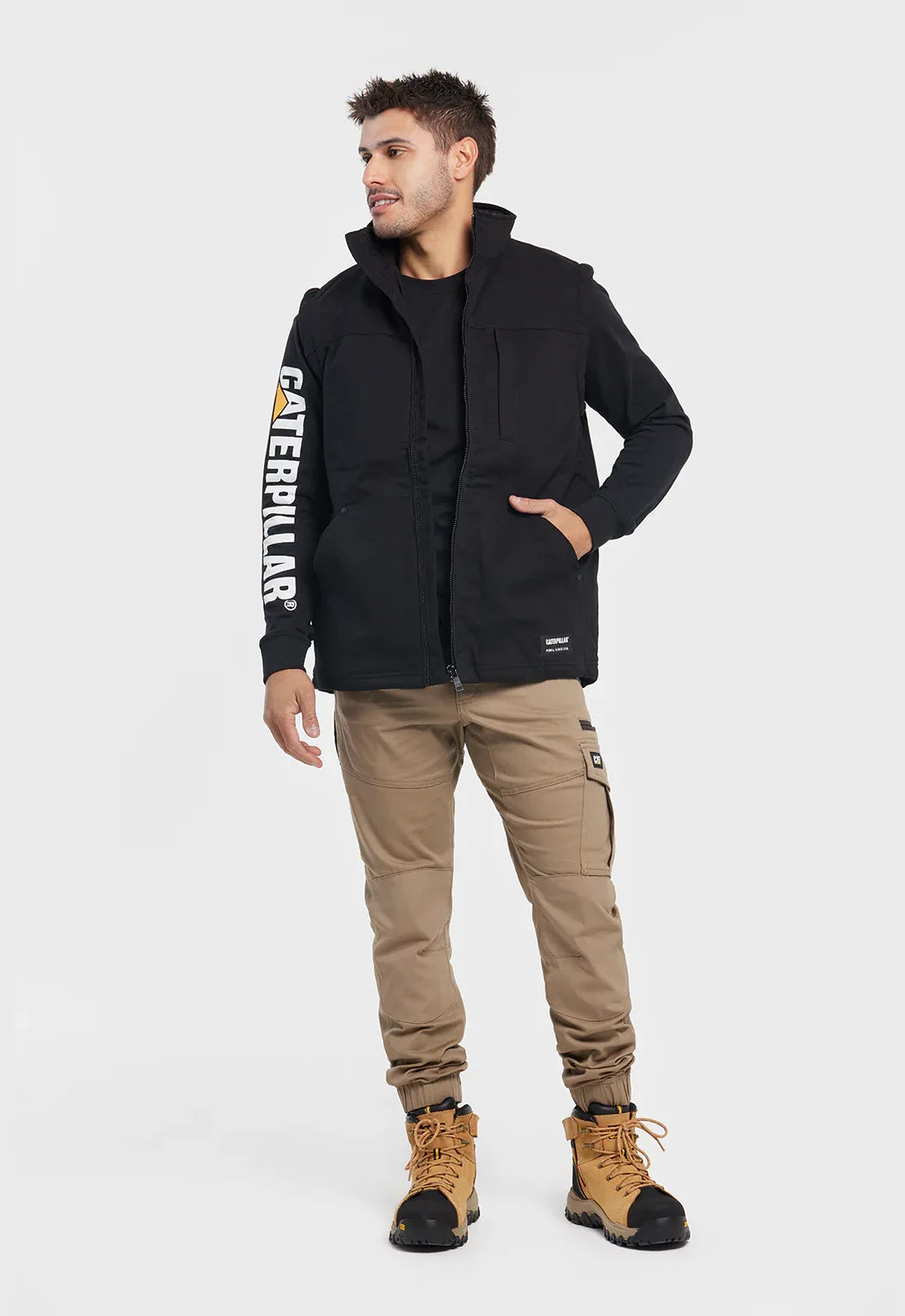 Sherpa Lined Vest | CAT Workwear Australia