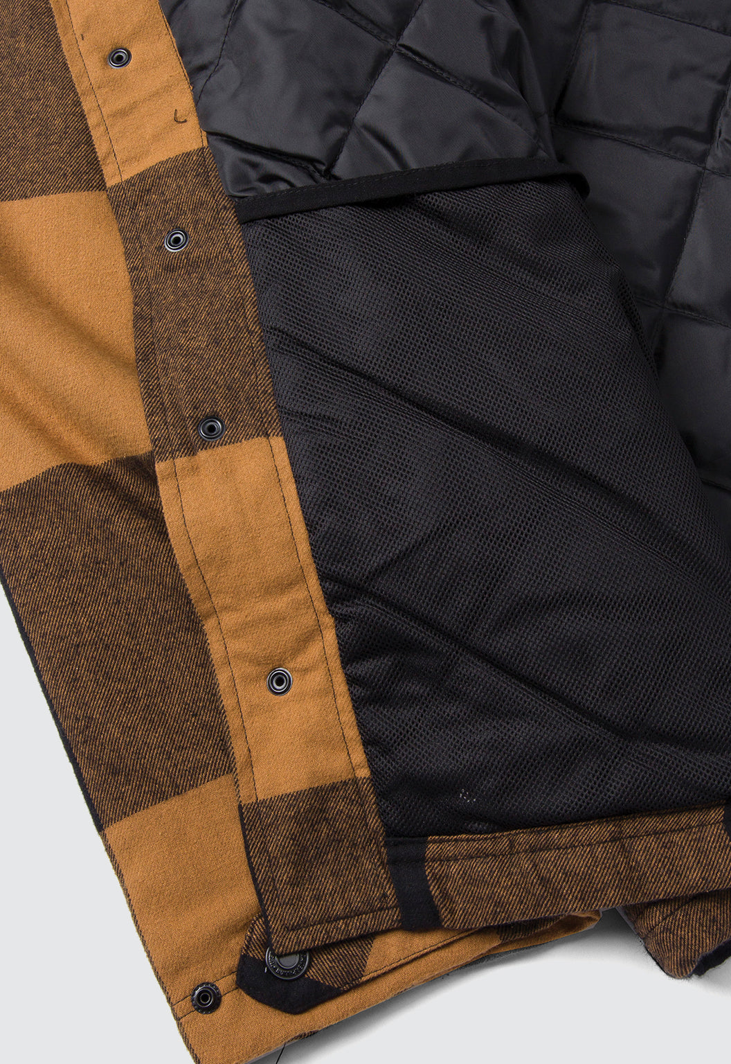 Hooded Flannel Shirt Jacket