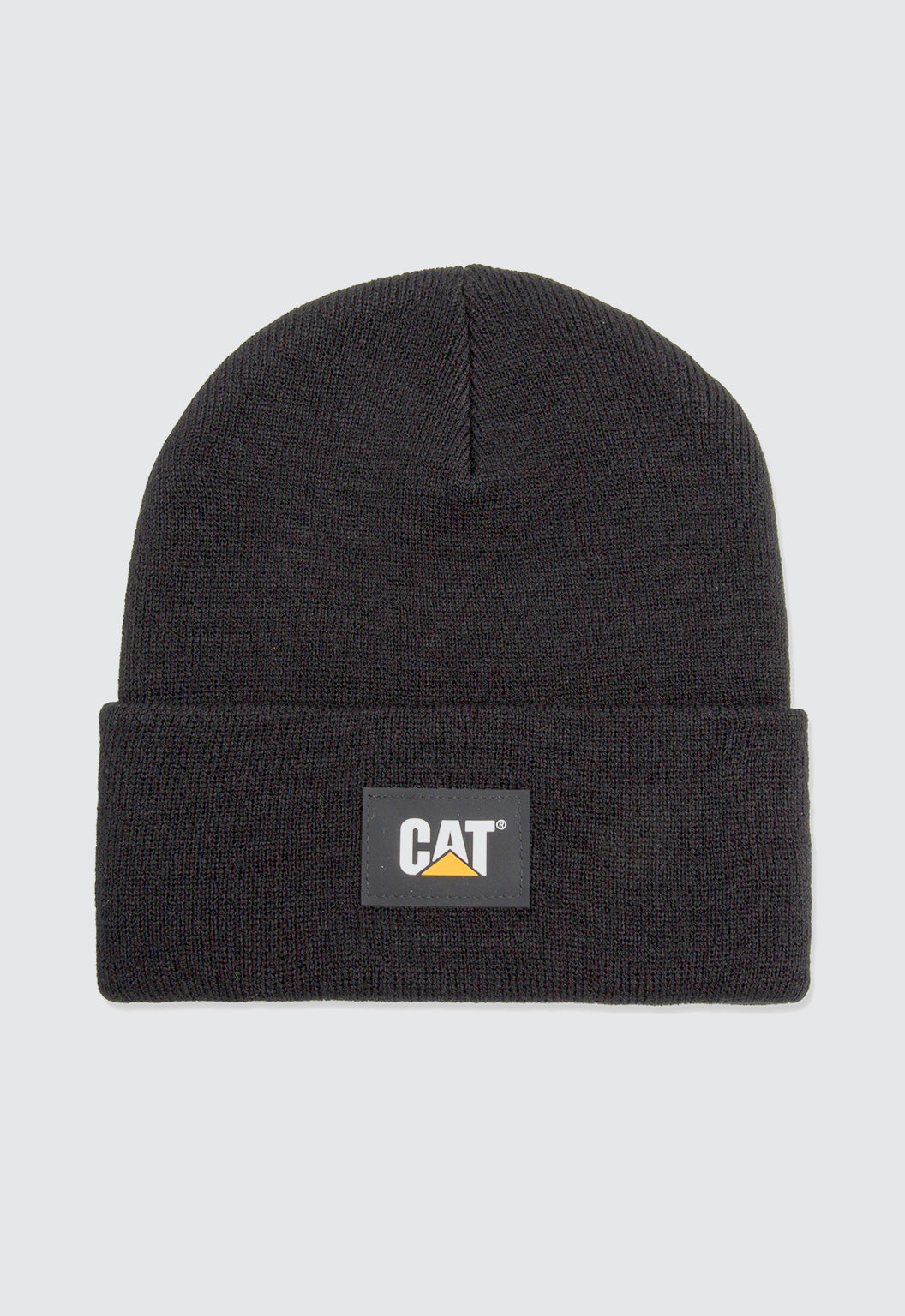 Cat Label Cuff Beanie