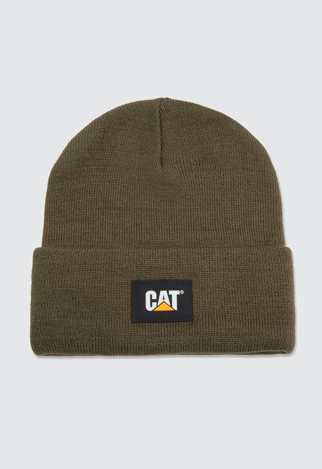 Cat Label Cuff Beanie