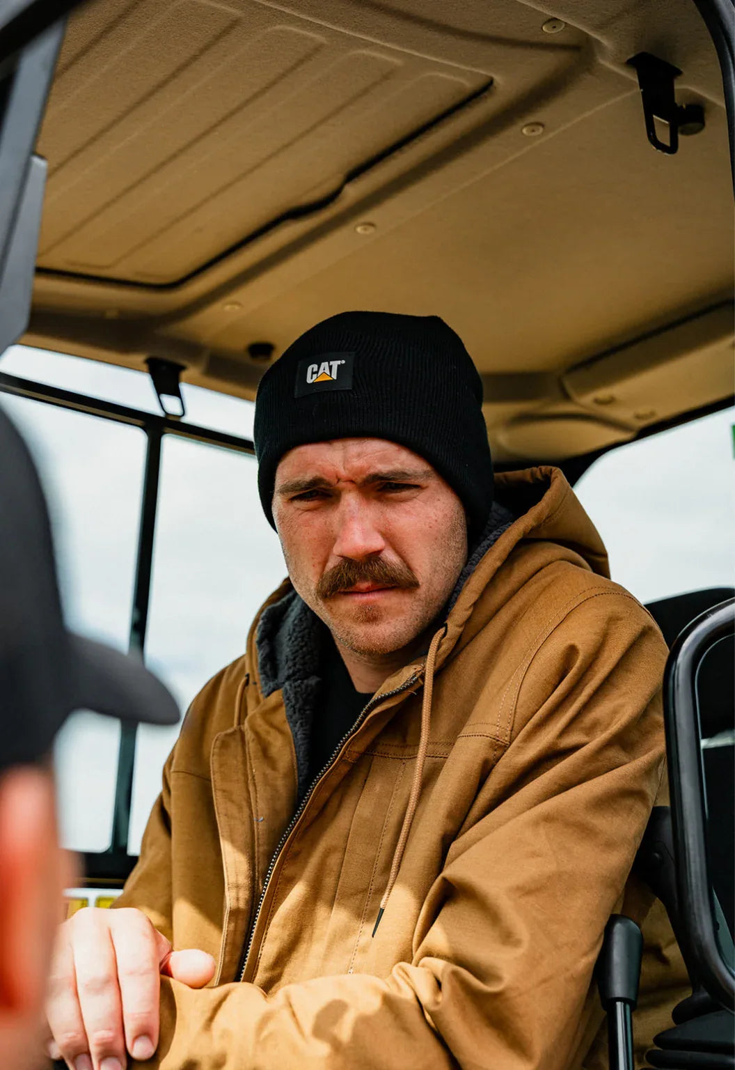 Cat Label Cuff Beanie | CAT Workwear Australia