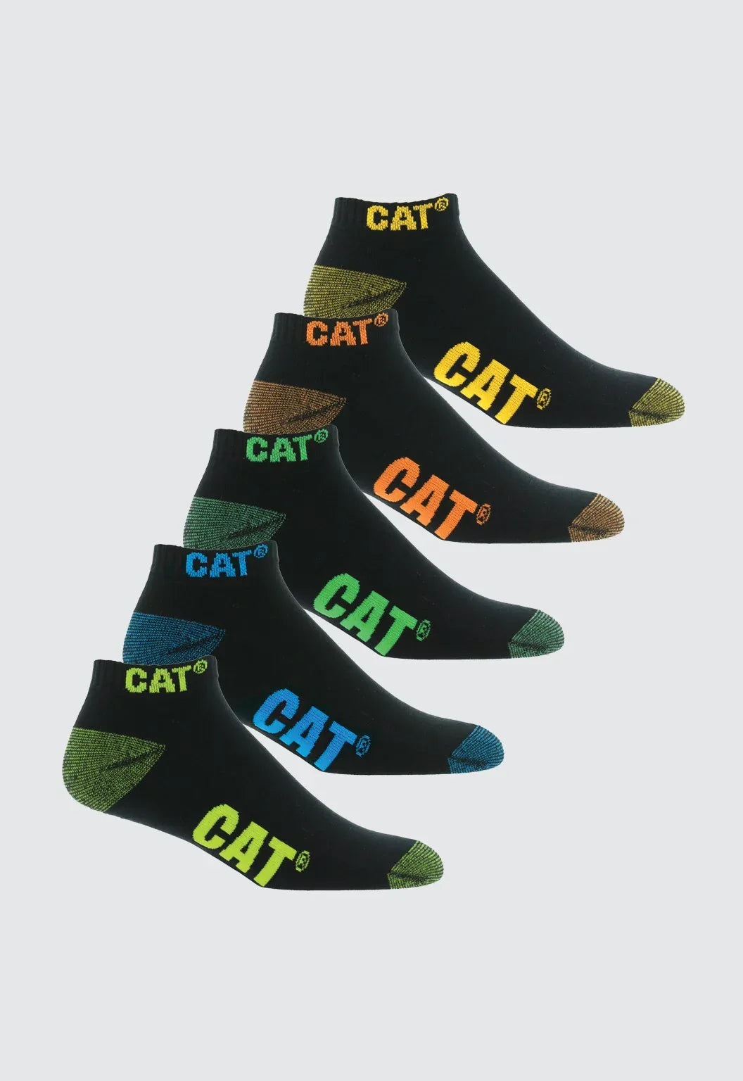 5 Pack Ankle Sock | CAT Workwear Australia