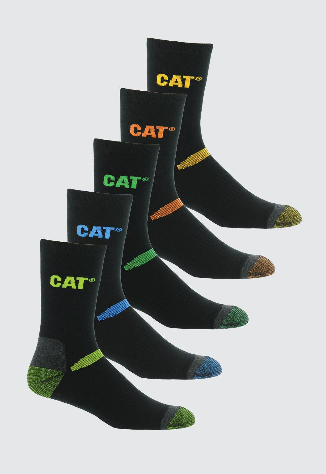 5 Pack Crew Sock