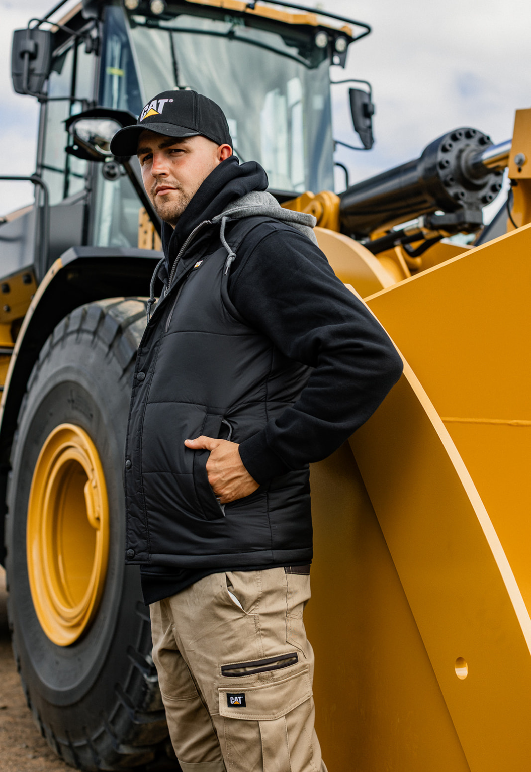 Hooded Work Vest