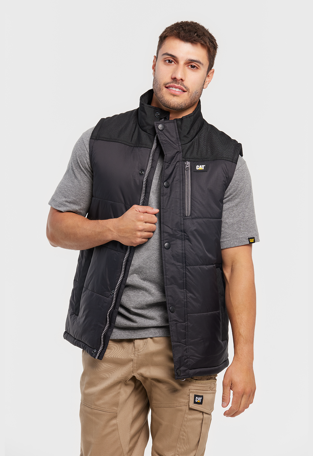 Hooded Work Vest