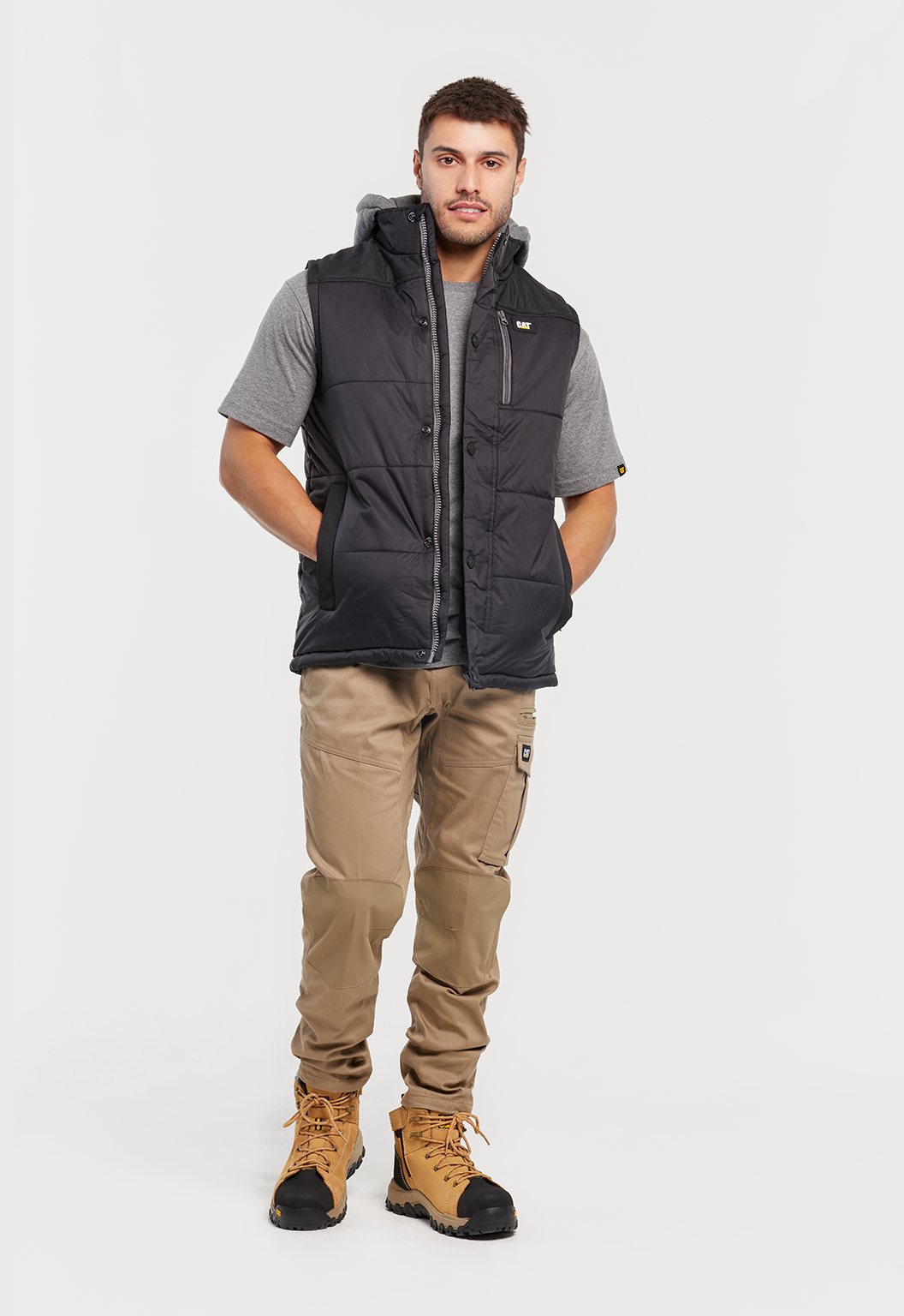 Hooded Work Vest