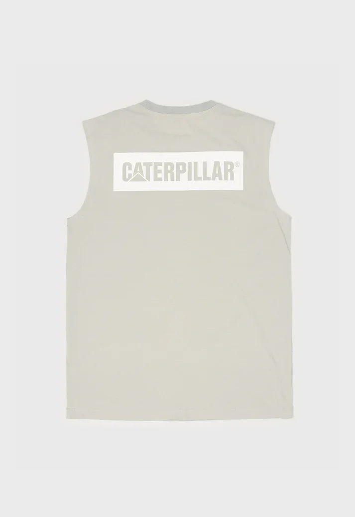 Icon Block Muscle Tee | CAT Workwear Australia