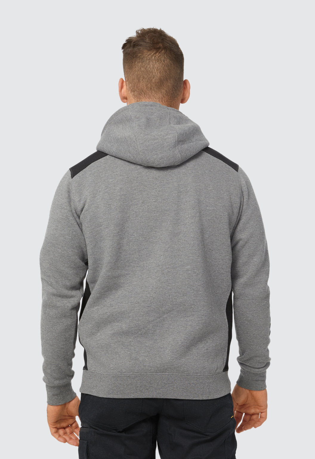 Logo Panel Hooded Sweatshirt