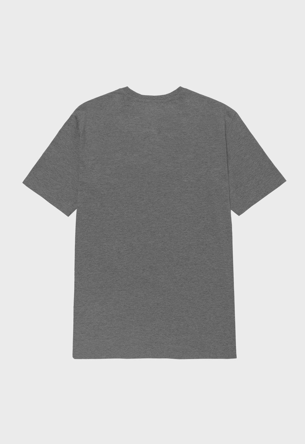 CAT Logo Tee - Dark Heather Grey-Yellow