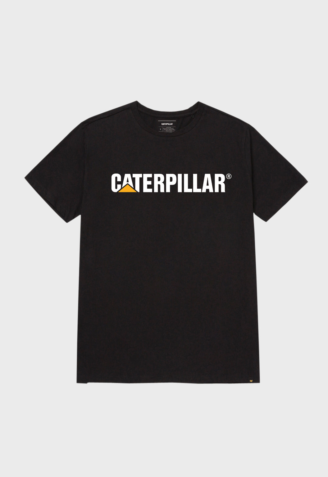 Caterpillar Logo Tee - Pitch Black TM