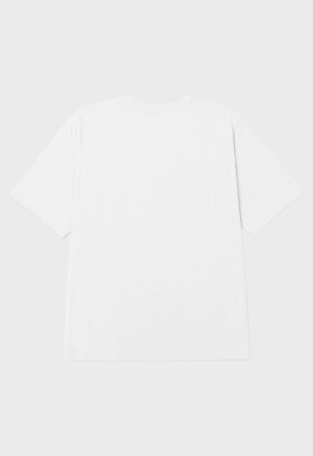 Solid Pocket Label Tee - White
