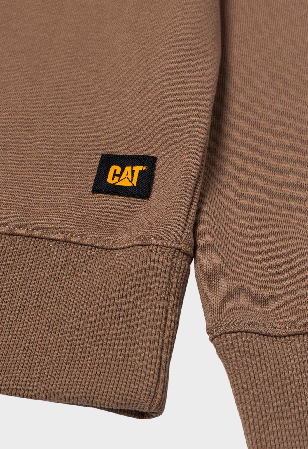 CAT Patch French Terry Crewneck - Fossil