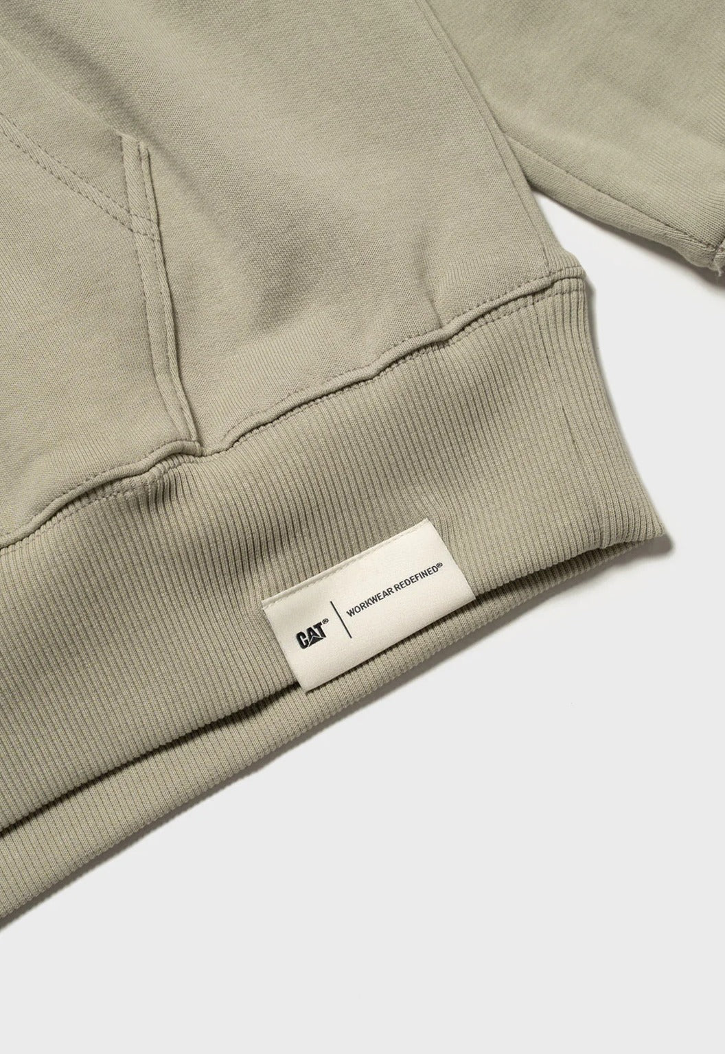 Redefined Embroidery Fleece Hoodie - Abbey Stone