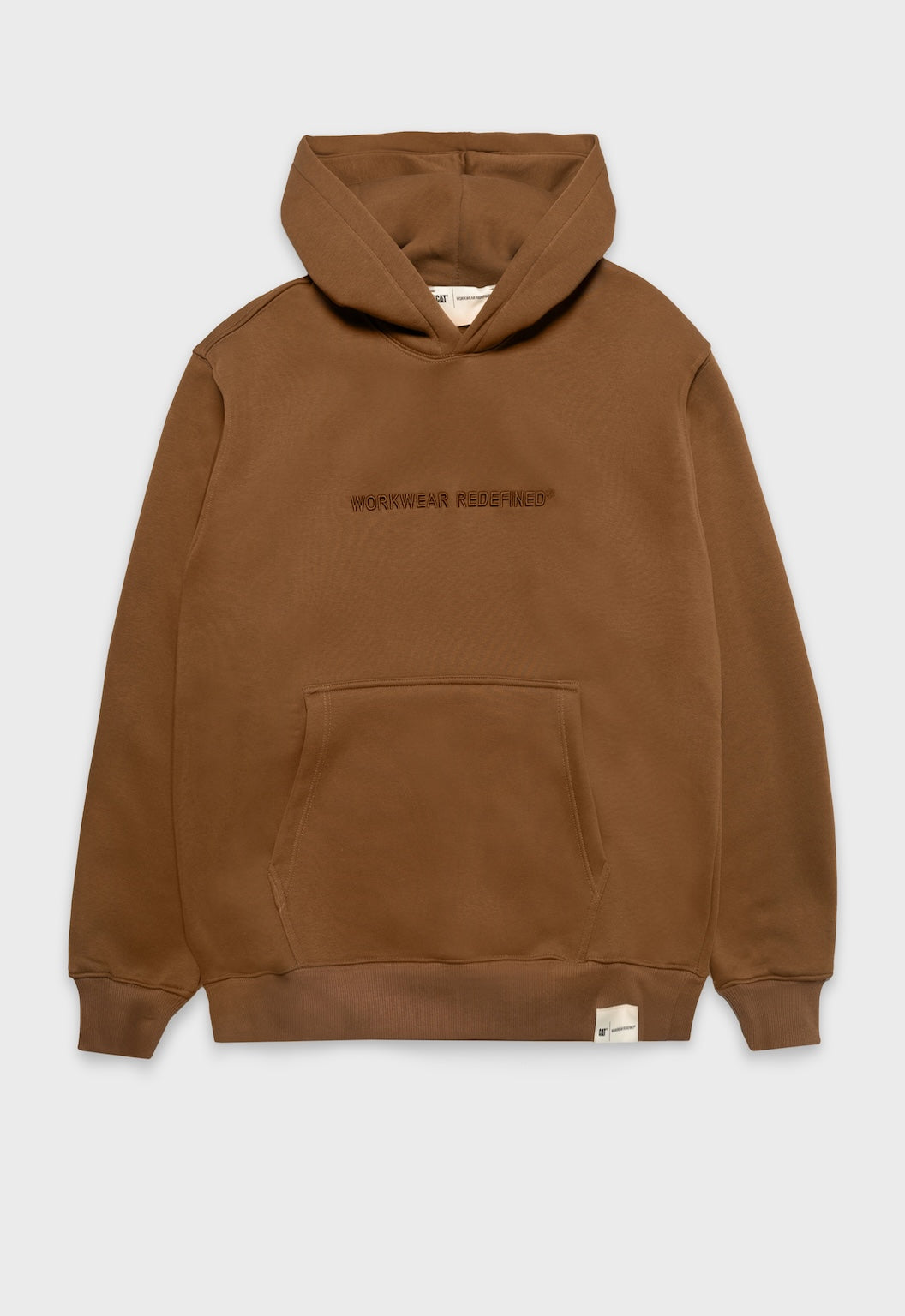 Redefined Embroidery Fleece Hoodie - Camel