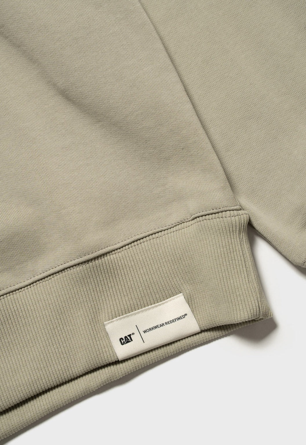 Redefined Embroidery Fleece Crewneck - Abbey Stone