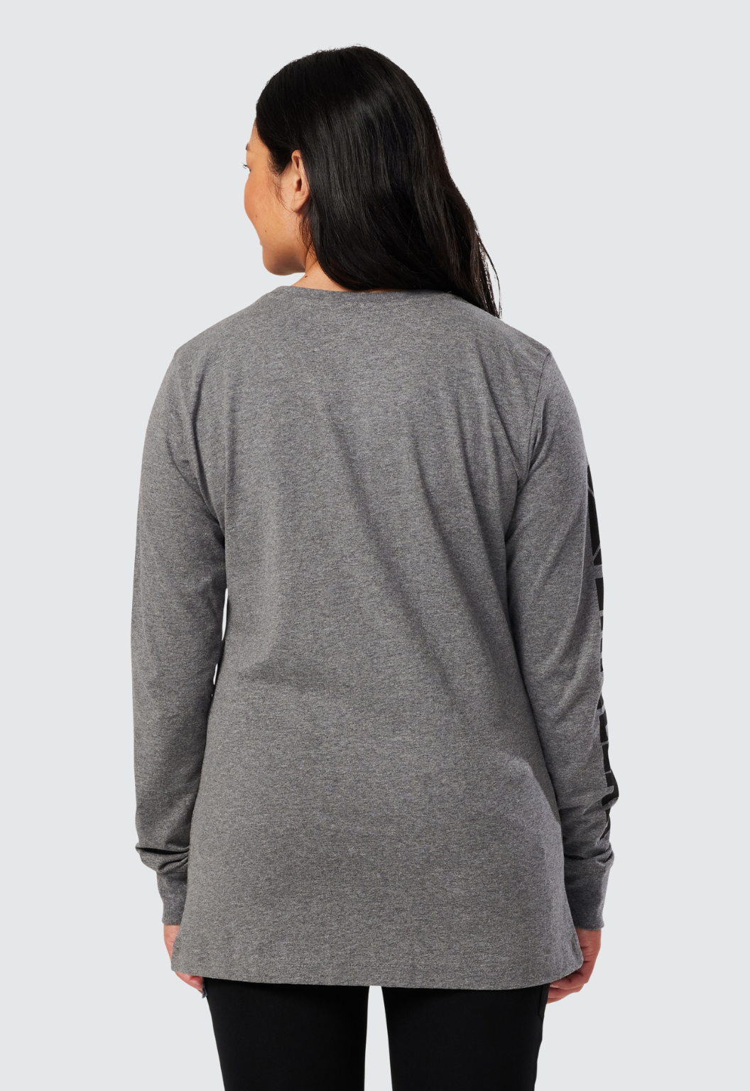 Womens LS Trademark Banner Tee