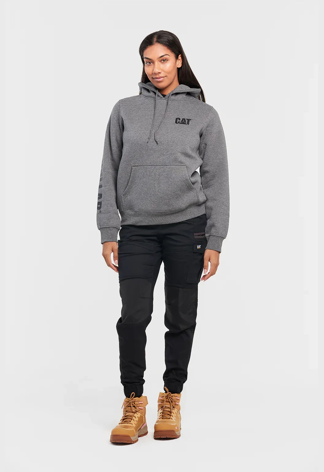 Womens Trademark Banner Hoodie | CAT Workwear Australia