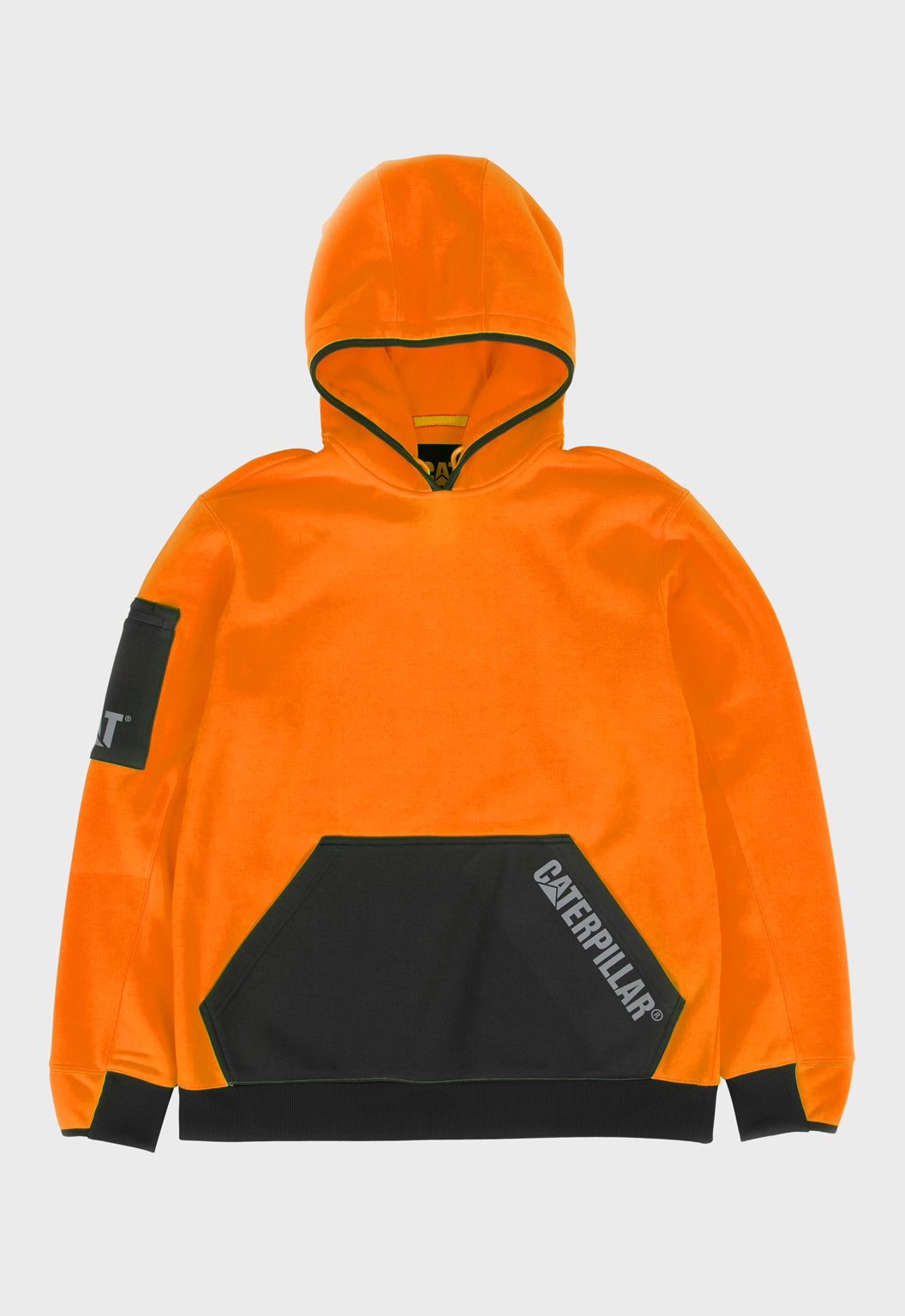 Impact Hooded Sweatshirt - HiVis Orange