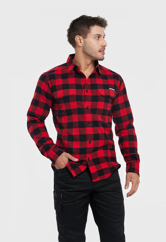 Buffalo Check Work Shirt | CAT Workwear Australia