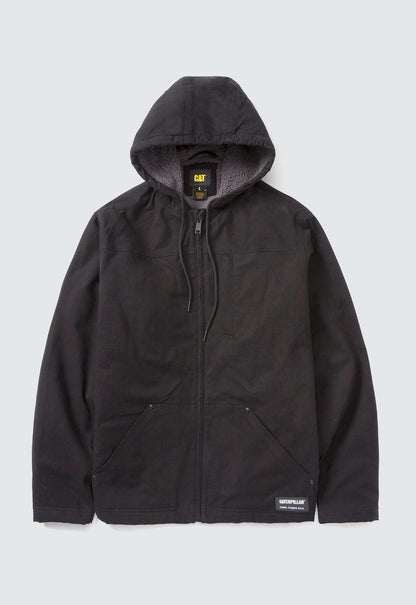 Hooded Sherpa Lined Jacket