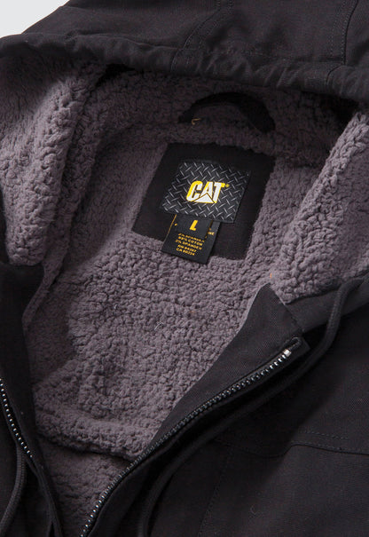 Hooded Sherpa Lined Jacket