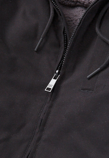 Hooded Sherpa Lined Jacket