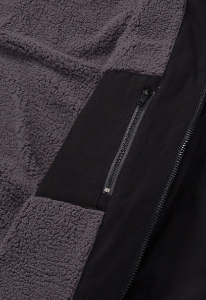 Hooded Sherpa Lined Jacket