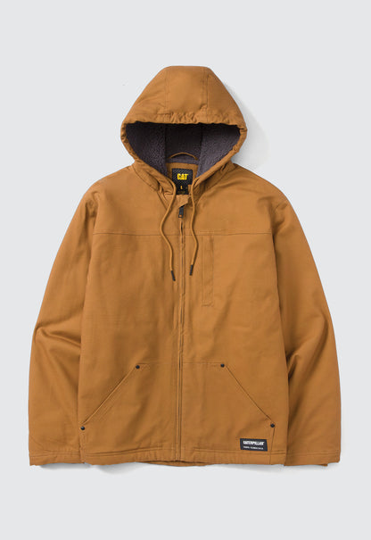 Hooded Sherpa Lined Jacket