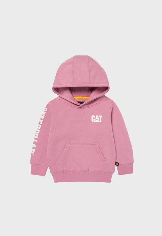 Kids Trademark Banner P/O Hoodie | CAT Workwear Australia