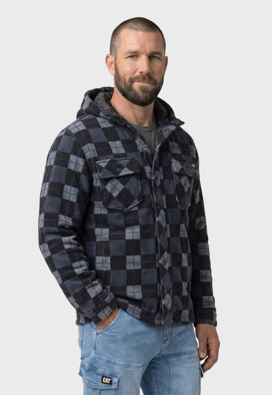 Active Work Jacket - Inkwell/Black Watch Plaid