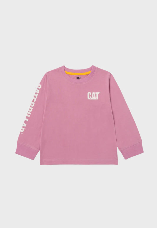 Kids L/S Banner Tee | CAT Workwear Australia