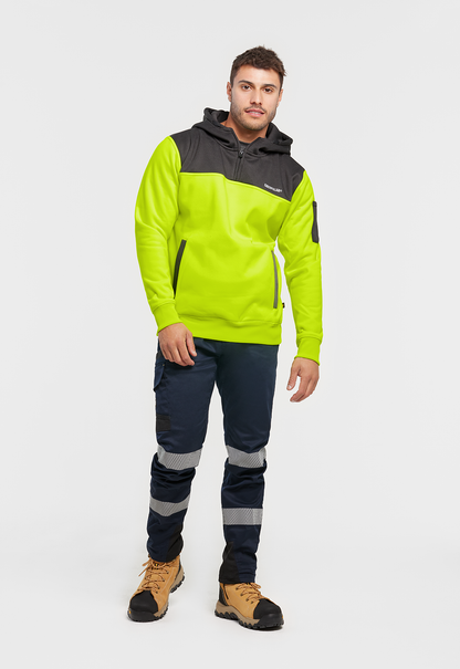 Hi-Vis Hoodie - Yellow