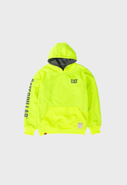 Reversible Banner Hoodie - Hi-Vis Yellow