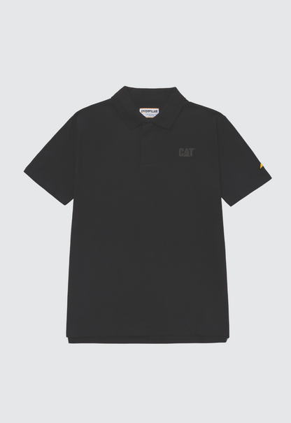 Cat Logo Pique Polo