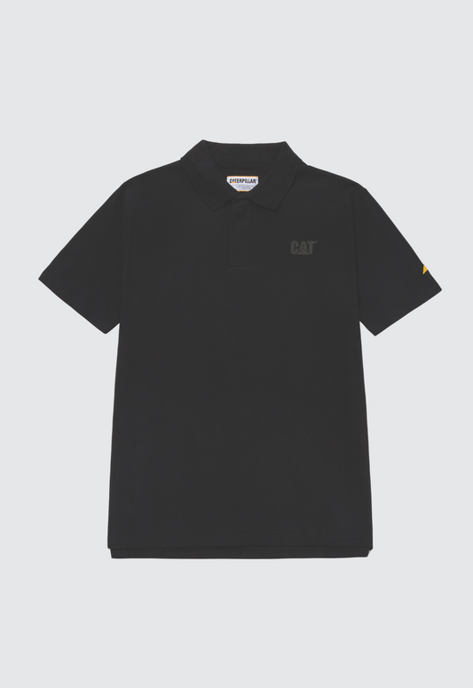 Cat Logo Pique Polo