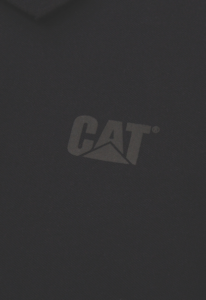 Cat Logo Pique Polo