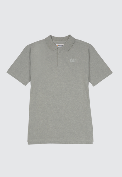 Cat Logo Pique Polo