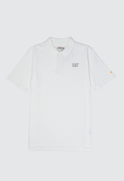 Cat Logo Pique Polo
