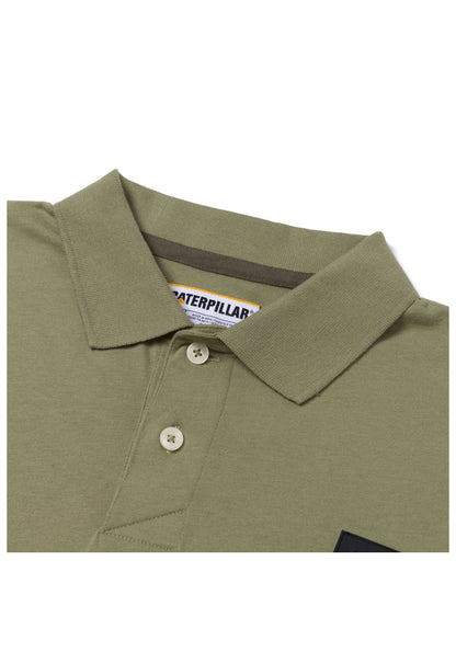 Cat Logo Jersey Polo