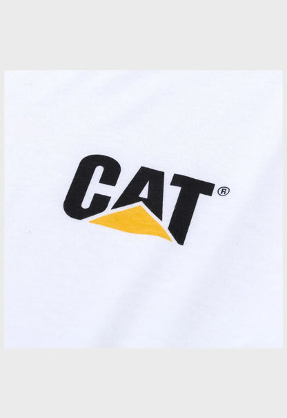 Trademark Banner Long Sleeve Tee - White TM