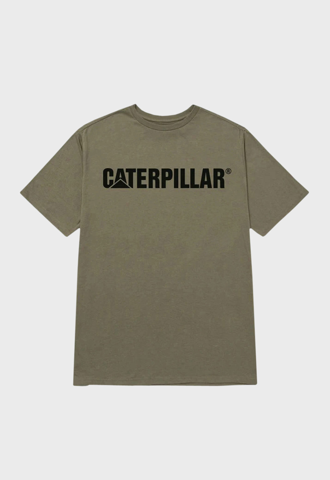 Caterpillar Logo Tee - Dusty Olive