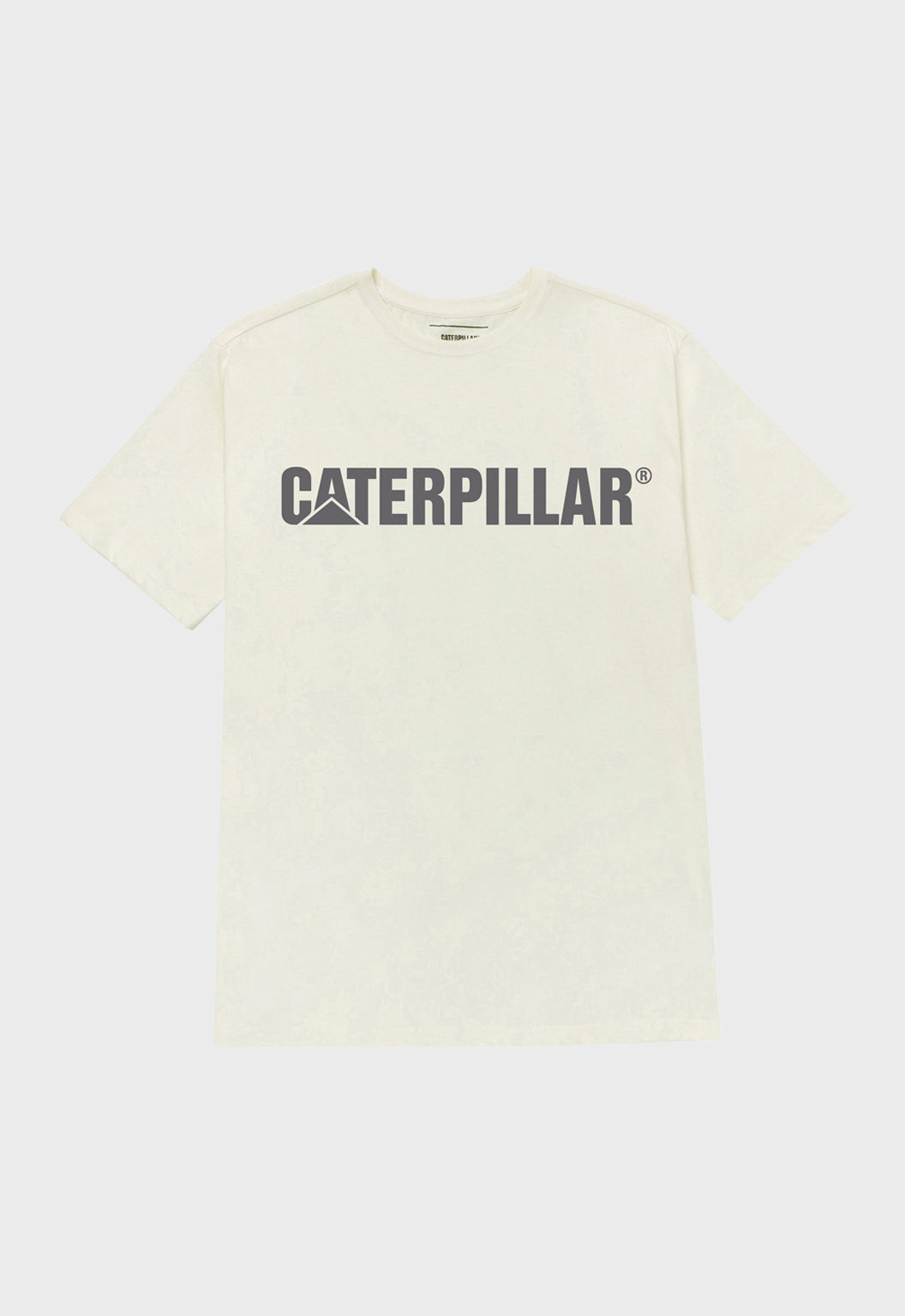 Caterpillar Logo Tee - Vanilla/Smoked Pearl