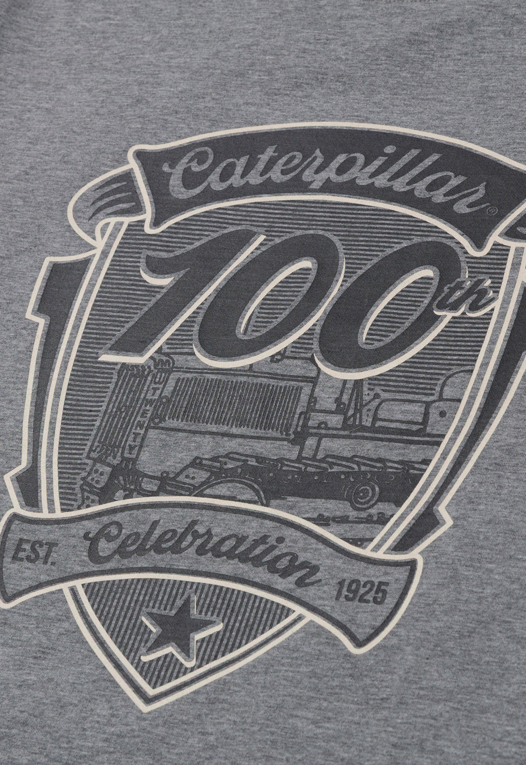 Centennial 100 Years Graphic Tee - Heather Grey