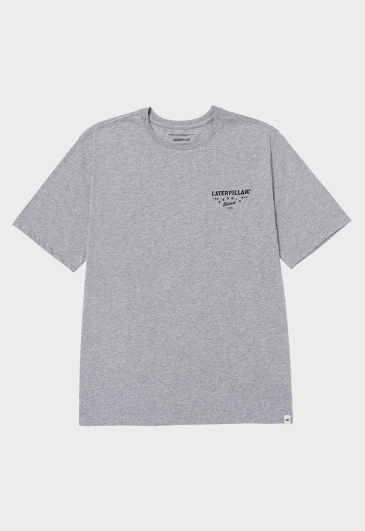 Heritage Peoria Graphic Tee - Heather Grey