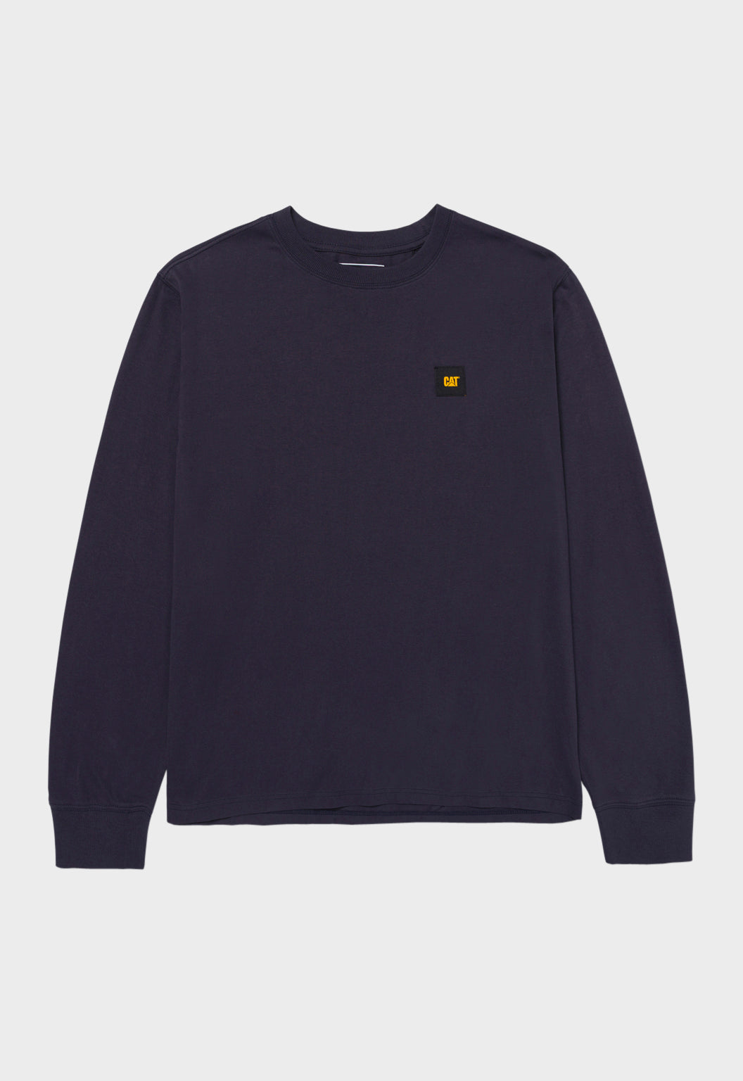 CAT Patch Long Sleeve Tee - Inkwell