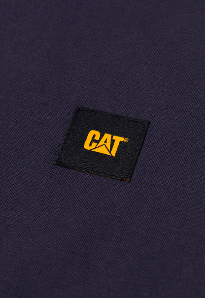 CAT Patch Long Sleeve Tee - Inkwell