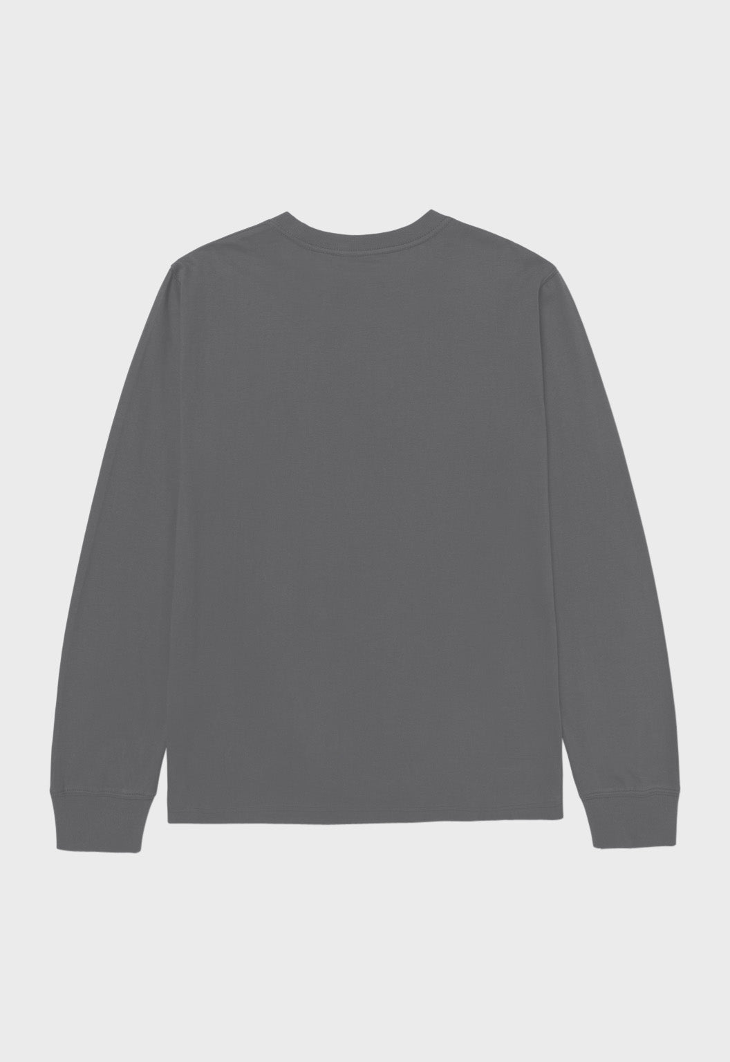 CAT Patch Long Sleeve Tee - Smoked Pearl