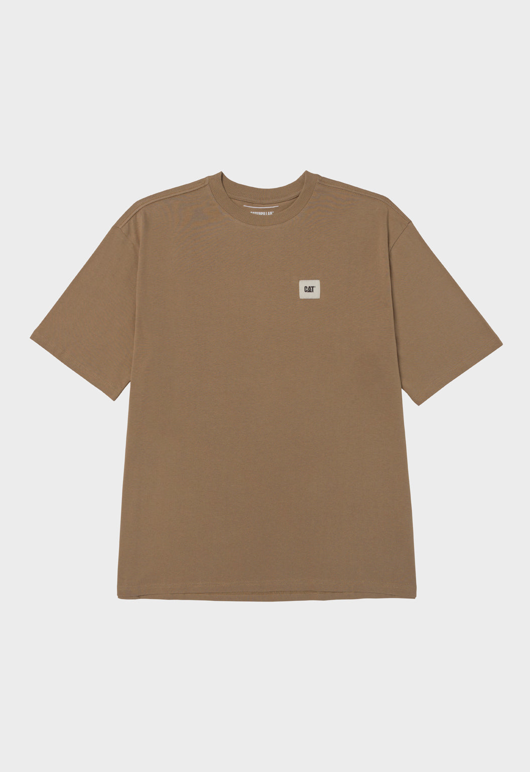 Relaxed Washed Label Tee - Hazelwood | CAT Workwear Australia